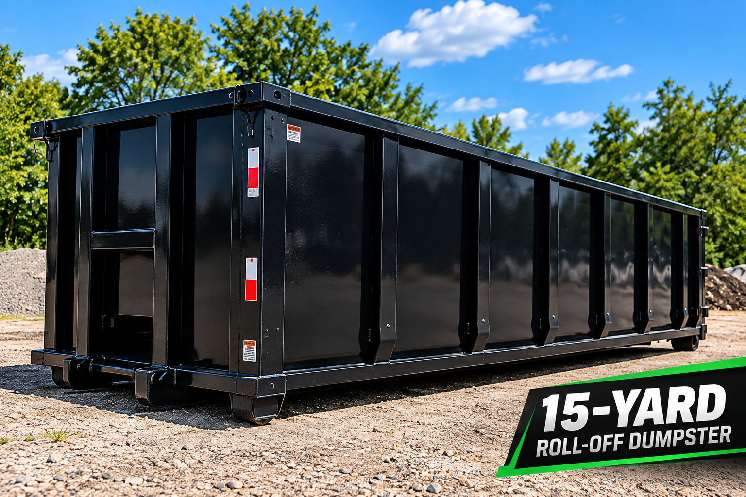 15-Yard Roll-Off Dumpster Rental