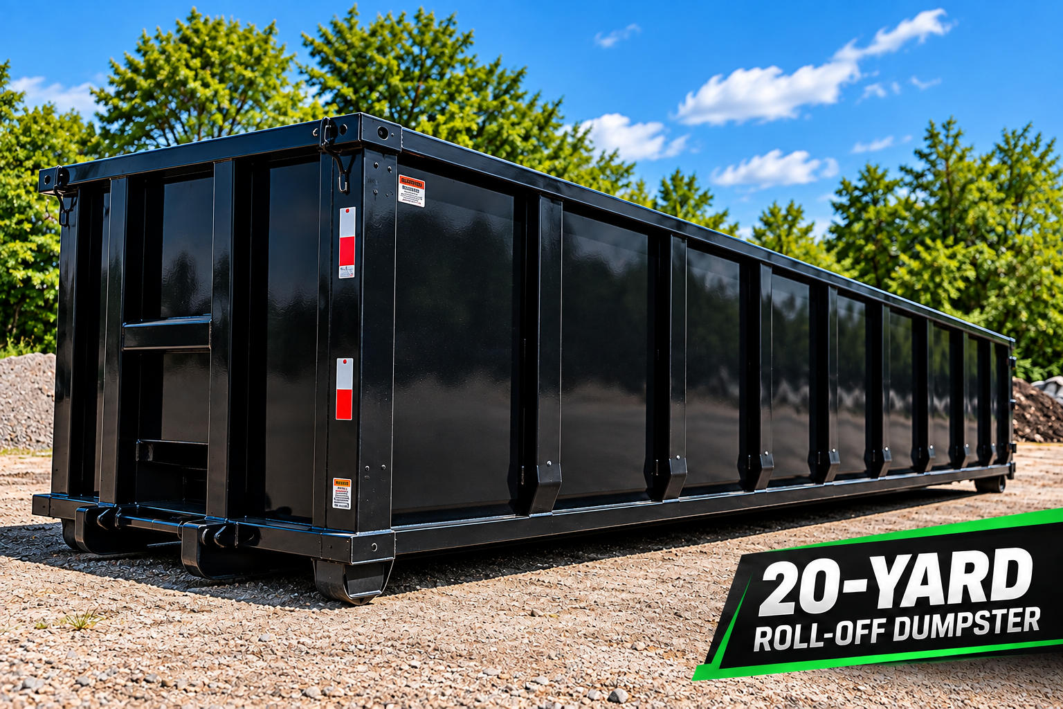 20-Yard Roll-Off Dumpster Rental